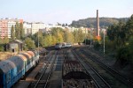 749.253 - R 1253 po vluce prvn vlak do Prahy. - Pbram - 1.10.2013.