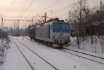 162 014-5 odjezd soupravy z ONJ do Vrovic