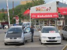 Tbilisi - na autobusovm ndra najdeme i linkov osobn auta