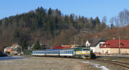 Hanuovice : 754 023-0 s vlakem Sp 1403