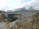 most pes Drensk potok od vchodu