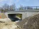 most pes Drensk potok od zpadu