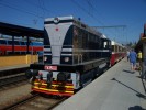 T435.003 Beneov u Prahy, zvl.vlak ped odjezdem do Postupic
