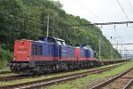 745 702-1 + 745 701-3 ex 745 501_-_05.08.2011-_-Rail Transport_st.Beroun.