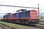 745 702-1 + 745 701-3 ex 745 501_-_05.08.2011-_-Rail Transport_st.Beroun.