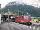 Sargans, RheintalExpress jedouc ze St. Gallenu do Churu (od 6/2013 veden dvoupodlanmi jednotkami)