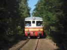 Posledn vlak po starch kolejch se vrac z hranice do Harrachova