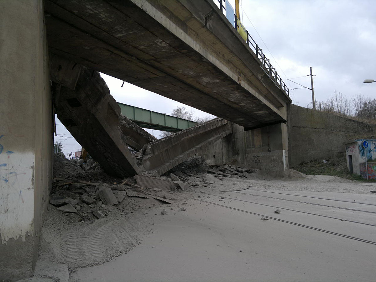Bourn mostu ve Vejprnick ulici