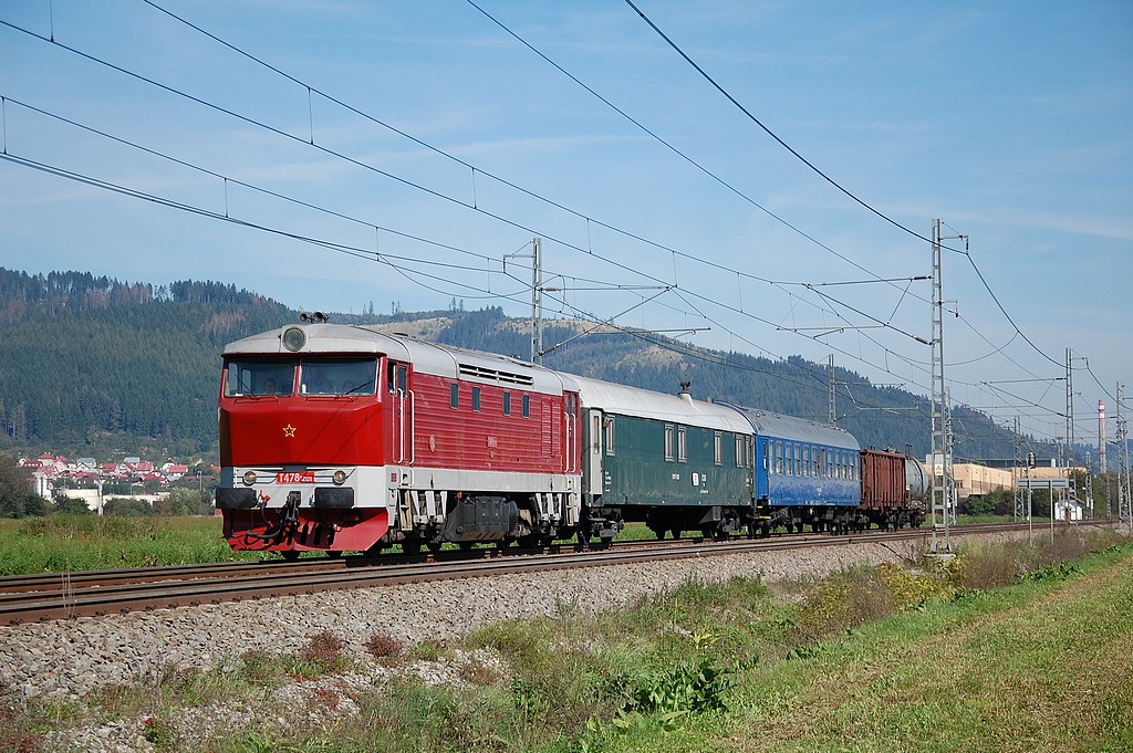 T478.1201 - poiarny vlak - KNM - Rudina