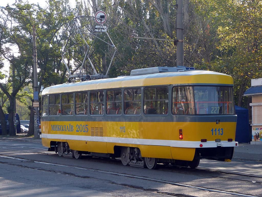 Nikolaev, 18.10.2015. Bval plzesk tramvaj T3M . 227