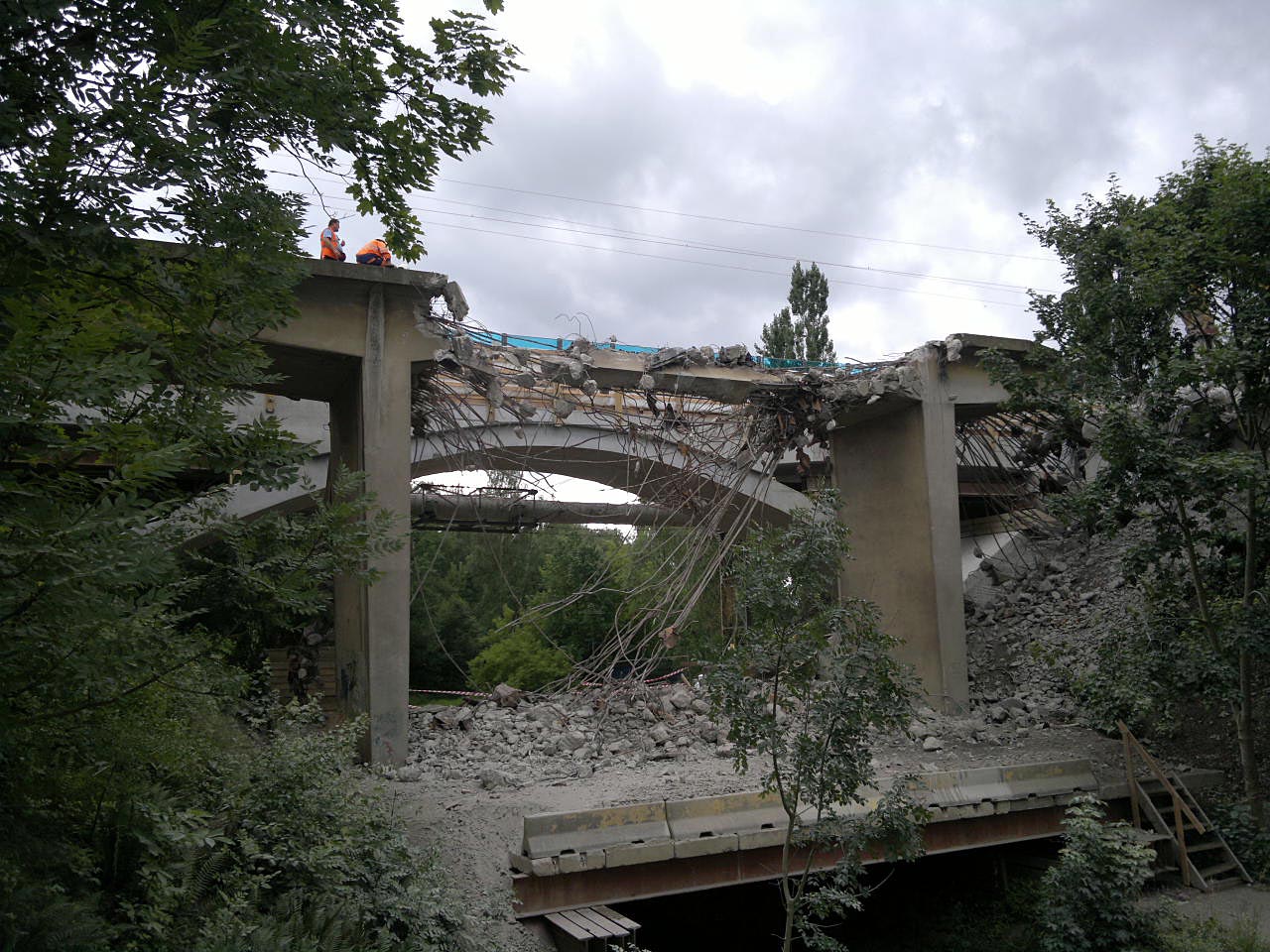 Most pes Vejprnick potok