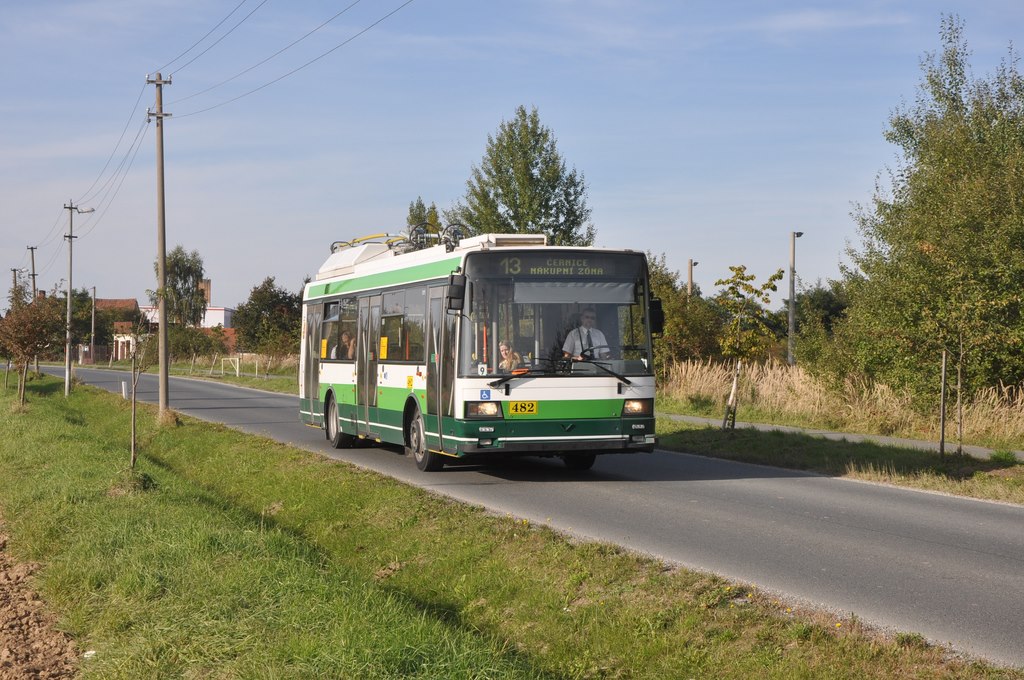 Trolejbus 21Tr . 482, Plze ernice, 4.10.2013