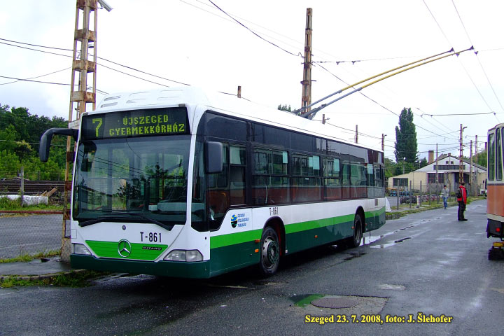 Trolejbus pestavn z Autobusu Mercedes Citaro