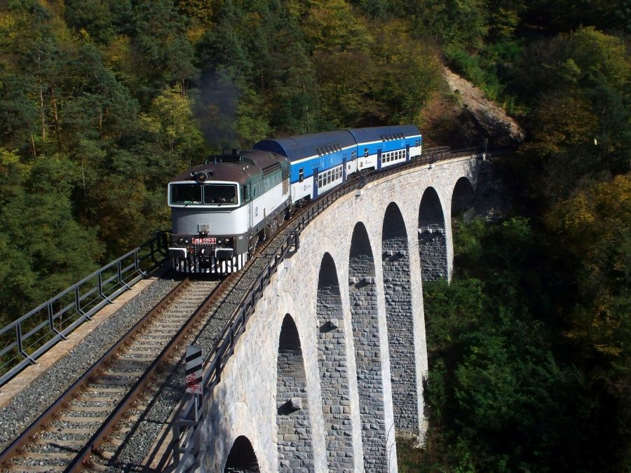 754 031-3 Viadukt ampach (12.10.2014) - Os 9058
