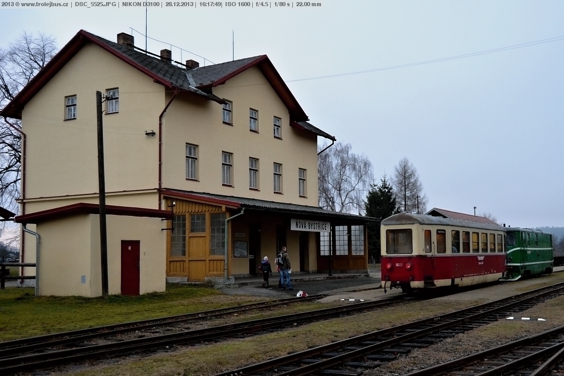 Sobota - podveern vlak z Nov Bystice