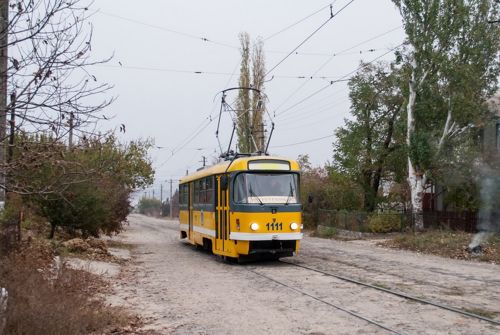Nikolaev, bval plzesk tramvaj T3M . 242, 7.11.2015