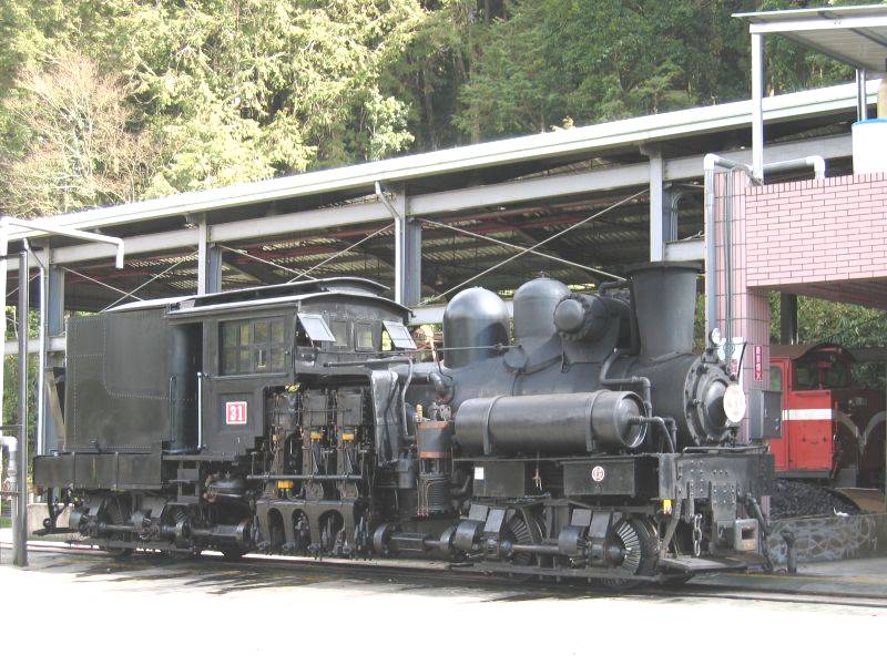 Taiwan Alishan rail 762mm Class B 28t Shay locomotive No.31 AFR_Shay_31_01