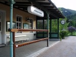 Veranda nádraží v Grünau.