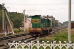 Posun před odjezdem podvečerního smíšeného vlaku směr Černovice.