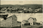 Budova na historické pohlednici