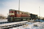 742.323 při posunu s hytlákem ve st. Blatno u Jes. 8.1.2004