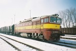 750.326 v Mn do Žatce-západ čeká na odjezd v žst. Blatno u Jes. 18.2.2003
