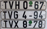 TVH 0-67; TVG 4-94; TVX 8-78