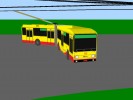 �koda 15TrBT ev.�. 152 p�i odstavov�n� ve vozovn�.