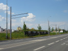 Stavba trolejbusov trat Tupolevova