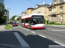 Ev. . 93 (Solaris Trollino 12 AC III) v ulici Olomouck.