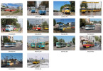 Fotokalend esk tramvaje na Ukrajin
