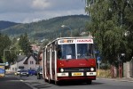 Svho asu posledn Ikarus 280.08 v pravidelnm provozu v R (Rnovick ul.)