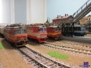 Fotka lokomotivy s kolegynmi na kolejiti.