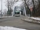 Autobus MHD Frdek-Mstek linky . 7 na most pes eku Ostravici