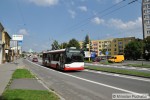 Ev. . 88 (Solaris Trollino 12 AC) v ulici Ratibosk.