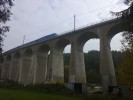 Rychlk na delm kutinskm viaduktu