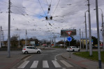 Vjezd do kruhe ulic Hviezdoslavova