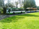 Setkn Trolejbus linek 3 a 7 na ton Antonkv Pramen.