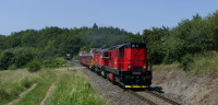 Kleny : 742 218 + 752 601 + MVTV + M131 1228 + M131 1133 + MVTV jako Sv 98186