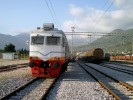 Odstaven osobn vlak z Podgorice do Baru ek na zpten cestu