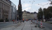 Olomouc, rekonstrukce TT na td Svobody, 10. 9. 2015