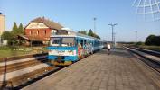 Pjezd vlaku z Osijeku do Beli Manastir