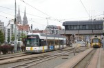 Ndra v Oostende - u i na Kusttram jezd nov Siemensy