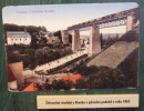 eleznin viadukt v Krnsku v pvodn podob z roku 1865