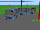 Prototyp pmstskho kloubovho autobusu A-KWEP1 na nmst R...
