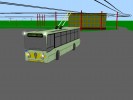Prvn zkouky trolejbusu Kvele T-WE ve vozovn po pitaen vozu do arelu DSMR.