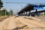 Přístřešek nad III. nástupištěm je potřeba zbavit krajních stropních betonových panelů.