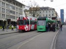 Tramvajky v centru Basileje