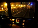 Vhled do noci, ped vlakem stoj v pohotovosti traktor U1 (alias 214)
