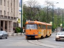 K2YU 210 v jst kiovn tramvajov  a trolejbusov trati v centru msta